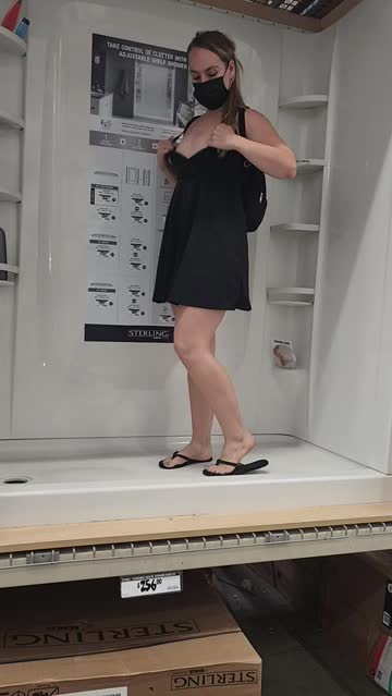 dared by u/nheizzy to show of[f] in the shower at home depot.