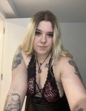 my boobs don’t really fit in this anymore if you can’t tell 🥵😈