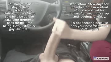 he's a friend helping out....