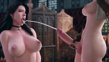 yennefer facial by futa ciri (meis) [the witcher 3]