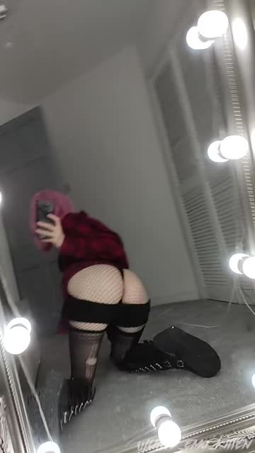 would you rip my fishnets and fuck me? keep the boots on?