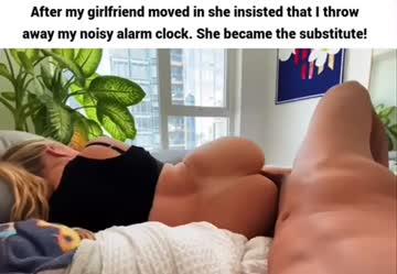 my new alarm clock is fucking awesome!