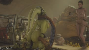 if this is how jabba treats all of his slaves... then i wanna be his slave too~ (cyrusfm)