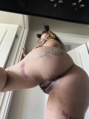 my bush is poking out 😀