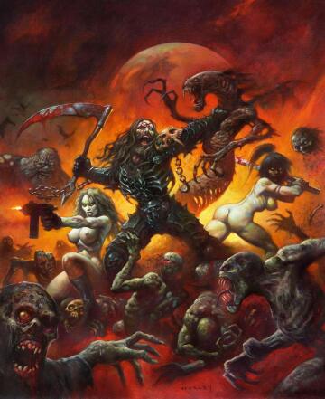 planet zombie by alex horley (2013)