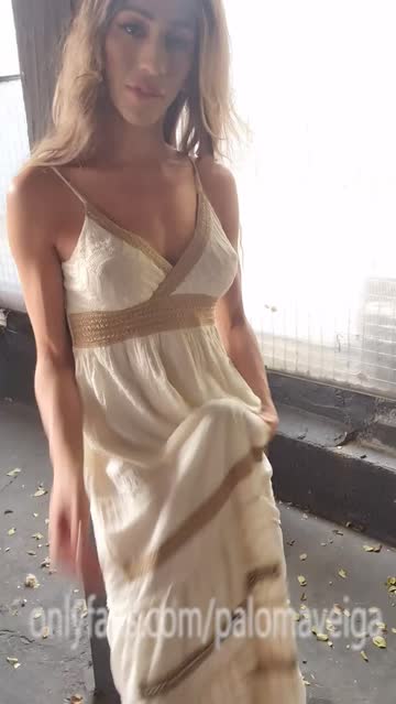 do i have a big surprise under my dress?