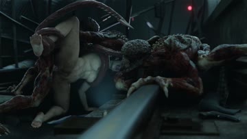 jill vs. the lickers (zmsfm) [resident evil]