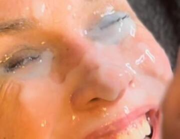 from a recent blowbang & bukkake i did ❤️