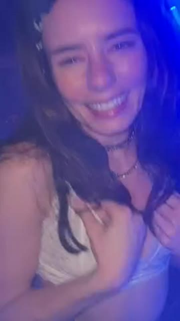 shy flashing at the concert