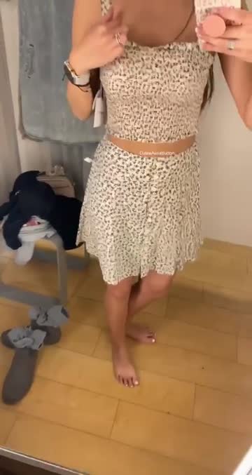 i definitely bought this outfit. it’s perfect for flashing.