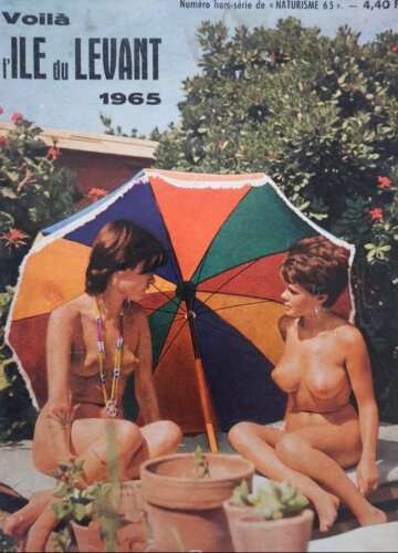 cahier spécial l'île du levant, 1965.