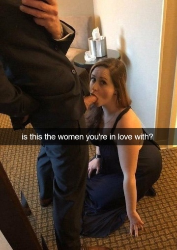 your wife knows how to be on her knees
