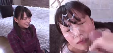 watching her own facial scene