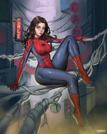 spider-girl by dravacus (2021)
