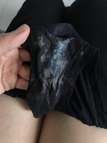 [selling] dirty wet creamy gym panties after a long day at work. includes pictures and video with order and also free shipping!