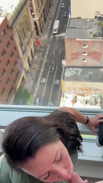 i sucked his dick while he enjoyed the boston view 💦