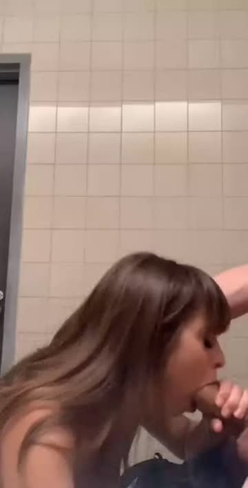 i love sucking cock in a public restroom while kneeling in a puddle of piss