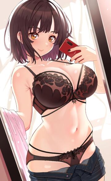 lingerie selfie (surumenium) [original]