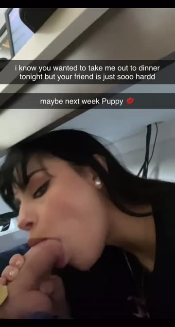 a snap from my girlfriend