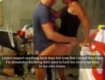 mom fucked by friends in the garage