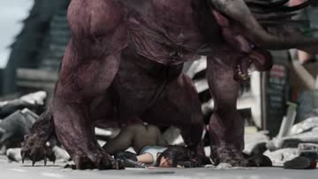 tifa vs. behemoth instant loss (zmsfm) [final fantasy]