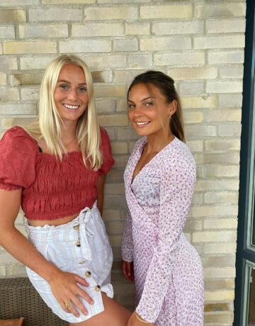 footballers stina blackstenius & johanna rytting kaneryd 🇸🇪