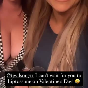 jenni neidhart's big titty hanging out of her bra
