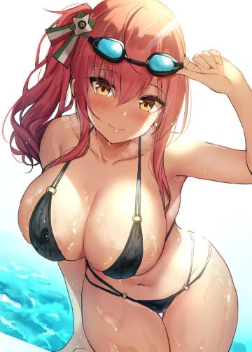 bikini zara reminding you that this is an ecchi subreddit, not a hentai one, so no depictions of sex please!