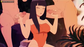 naruto and hinata at the beach (angelyeah) [naruto]