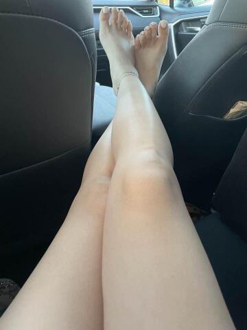 anyone wanting to carpool with me, and my stinky feet?