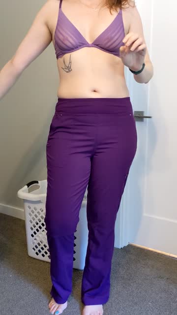 purple on purple...there's more to this video...but i'm feeling teasy today. maybe the rest tomorrow if you're bad.
