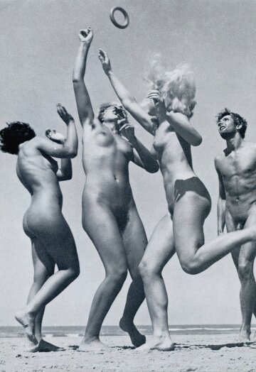 some nude beach sport