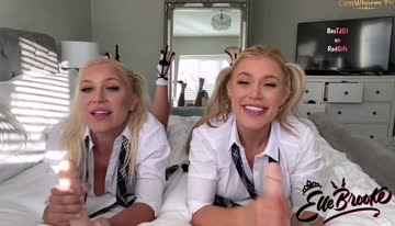 💦 double joi with cum countdown 💦