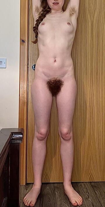 would you consider me to be too hairy?