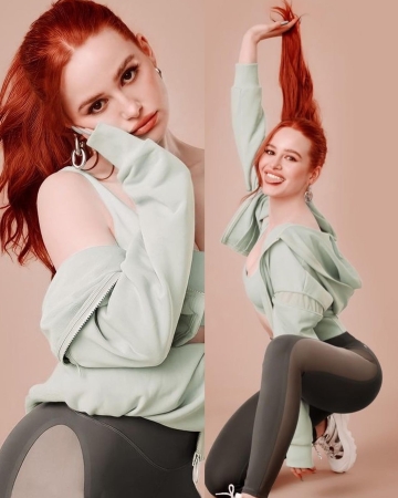 go ahead big bro, pull my ginger ponytail hard & slam my porcelain cheeks red - madelaine petsch