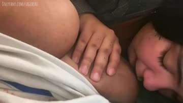 sucking her nipples until she moans