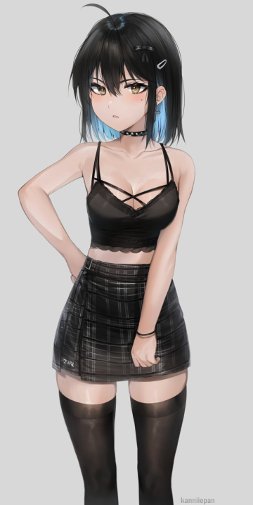 skirt and thighhighs [artist's original]