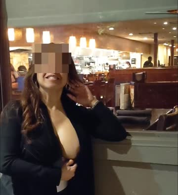 the breast view in the restaurant