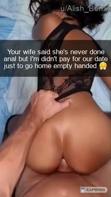 he claimed your wife