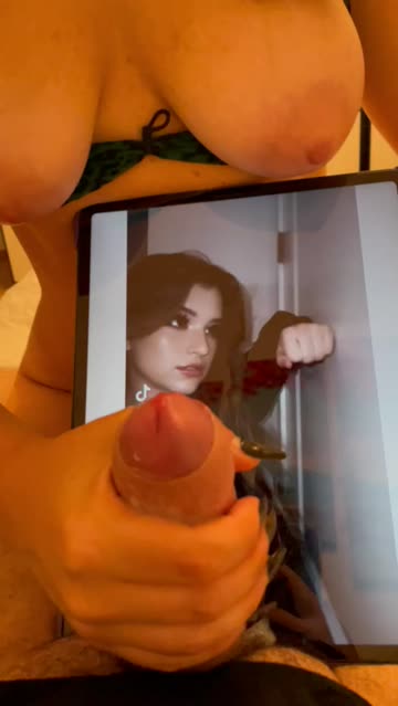 jerking off my bf to his new crush