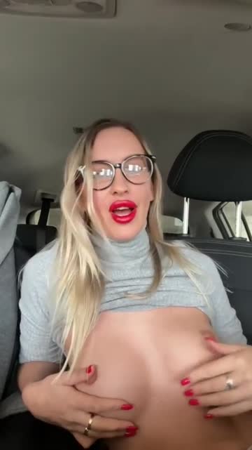 would you suck my little pink nipples in the backseat of your car?