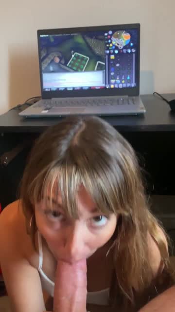 i love trying to make him focus on me instead of his video