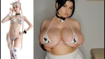 someone's whole boobs bikini is just for her niples