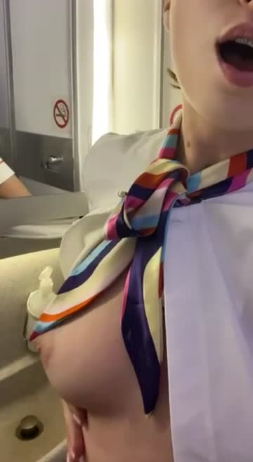 at 10,000 meters above the ground, my nipples become very sensitive