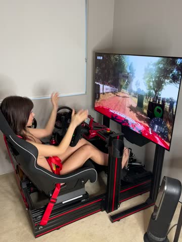 unsuspecting rally gamer with a sick rig - how do you square up to me? 😏