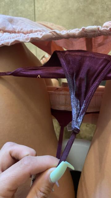 hard working girl [selling] her panties❤️ heres an example of how some of my creamier panties turn out, all are shipped free with pics. add ons available😘
