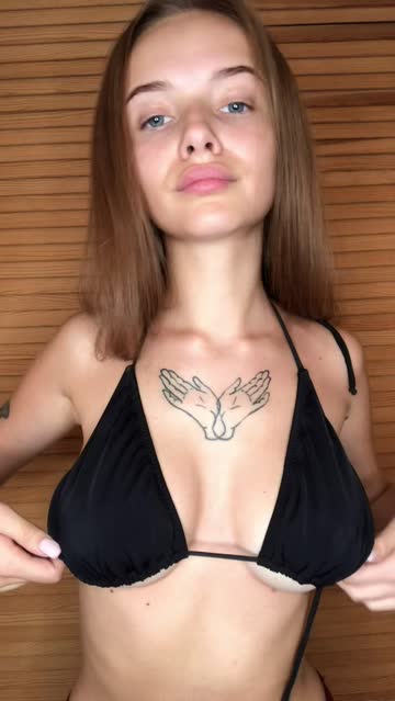 what do you feel watching my 19 yo big boobs?