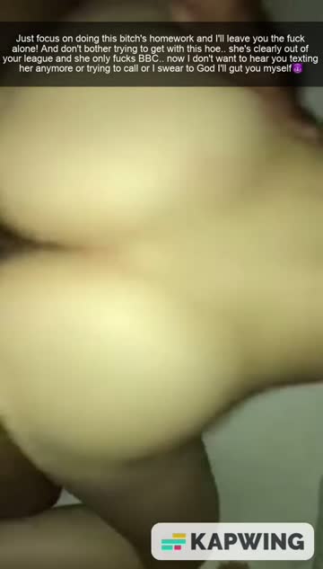 your crush gave you her homework to do while she's fucking with your bully