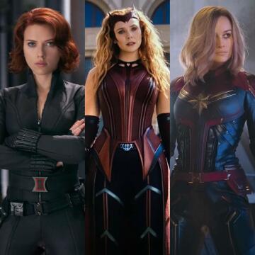 i really want these marvel babes to dominate me and a bro (scarlett johansson, elizabeth olsen, brie larson)