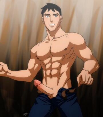 superboy is rock hard